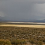 Sage, Mountains, Sky